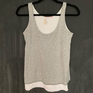 Cute double layered tank top